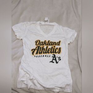 Oakland Athletics White T-Shirt